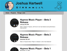 Tablet Screenshot of joshuad.net